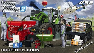 Introducing a new CROP for the FARM | Animals on Haut-Beyleron | Farming Simulator 22 | Episode 92