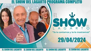 El Show del Lagarto en directo 29 de abril de 2024