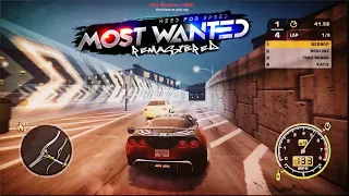 Need For Speed Most Wanted Remastered 2022 - Night Mode know out Race Ultra Graphics Realistic