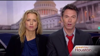 Tea Leoni and Tim Daly on "Great Day Houston" promoting Madam Secretary