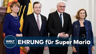 HERR DER ZINSEN: Ehemaliger EZB-Chef Mario Draghi erhält Bundesverdienstkreuz