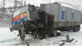 Дороги севера - ГРУЗОВИКИ  ПО БЕЗДОРОЖЬЮ И НЕУДАЧИ NORTH OF THE ROAD AND OFFROAD