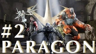 Ближний бой [Обзор все герои - Стил, стартовая колода: танк] 🎮 Paragon #2 🎮 PS4 gameplay на русском