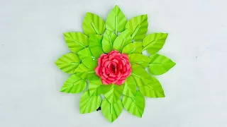 Beautiful Paper Flower Wall Hanging/Paper Craft For Home Decorations/DIY Wall Decor/Easy Wallmate