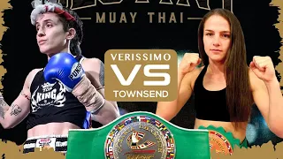 Kim Townsend Vs Marina Verissimo - Destiny Muay Thai 12