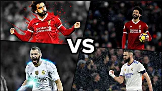 Karim Benzema vs Mo Salah • Skills & Goals | HD