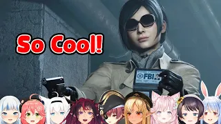 【Hololive】They meet Ada Wong for the first time in Resident Evil 2: Remake【English Sub】