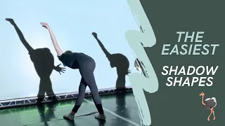 The EASIEST SHADOW SHAPES for kids/ Human Bodies in creating shadow dancing / Verba shadow theatre