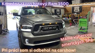 Konečne vylepšujem môj Ram 1500! MÁME VÝHERCOV AMERICKÝCH ŠPZ!!!