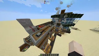 Minecraft Create Mod | Unlimited Fuel Furnace Engine