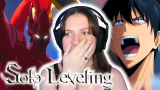 JIN WOO VS IGRIS | Solo Leveling Reaction Episode 11 | 'A Knight Who Defends an Empty Throne'
