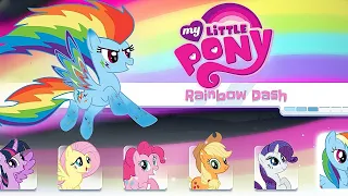 my little pony 🦄 rainbow ✨ runners 💫 super 🎊 magical 🌟 Adventure 🤯 With 👑 Rainbow dash 💖