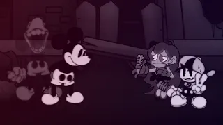 Mickey Mouse vs BOYFRIEND AND GIRLFRIEND // Unknown Suffering V3 // Wednesday infidelity // FNF