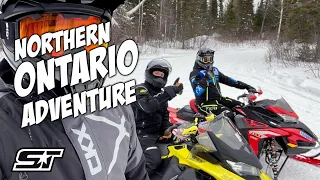 Snowmobiling In Northern Ontario Canada | Hearst to Dubreuilville