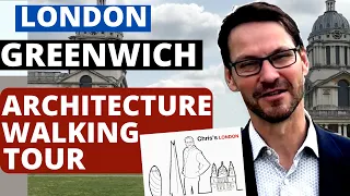 LONDON Walking Tour - GREENWICH, History of Architecture