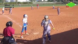 Southeast Fast Pitch 14u Championship Game 🥎 Gators Jackson Lightning 12u @ Rebellion Blue 14u