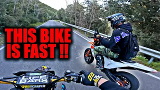 CHASING KTM SMR 450 Supermoto | PURE SOUND !!