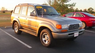 1997 Toyota Land Cruiser 40th Anniversary Full Tour & Start-up at Massey Toyota