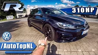 2018 VW GOLF R REVIEW POV on AUTOBAHN & FOREST ROADS by AutoTopNL