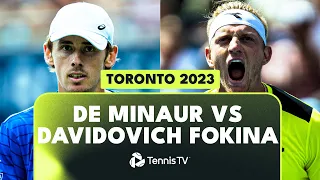 Alex de Minaur vs Alejandro Davidovich Fokina Semi-Final Highlights | Toronto 2023