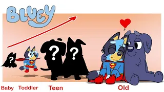 Bluey Heeler GROWING UP EVOLUTION 30 minutes | Star WOW