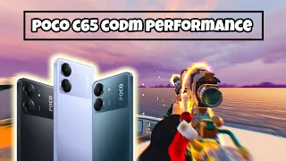 poco c65 call of duty mobile performance