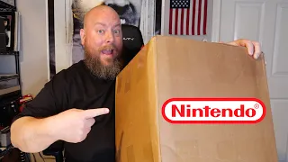 What's inside of an Amazon Customer Return Mystery Box?  I FOUND A NINTENDO VIDEO GAME SYSTEM!!!