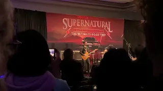 Jensen Ackles singing “Whipping Post” at the 100th Saturday Night Special with Louden Swain SPNSF23