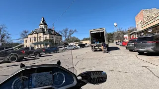 A Ride in Glen Rose, TX on a 2023 Goldwing