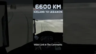 Longest Delivery | Iceland to Lebanon | Euro Truck Simulator 2 | Logitech G29