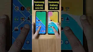 Samsung Galaxy A14 5G Vs Samsung Galaxy F14 5G Speed Test Comparison |