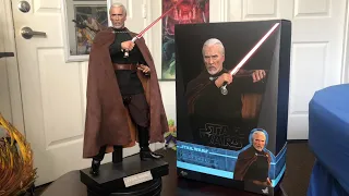 Hot Toys Count Dooku Sixth Scale - Star Wars - Unboxing And Review