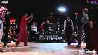 Nuclear v Lock' e Da / Lockin QF3 / KOD 2014 KOREA / Allthatbreak.com