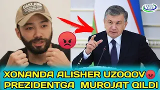 ALISHER UZOQOV SHAVKAT MIROMONOVICH MIRZIYOYEVGA YIG'LAB MUROJAT QILDI😕