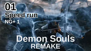 Demon souls remake quick speedrun on ng+ 1