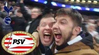 Match Day Vlog: Tottenham (2) vs PSV (1)| We never do things the easy way