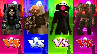 Skibidi Toilet Songs GEEKY JESUS TOILET 🆚 SPEAKERMAN 🆚 TOILET EMPEROR (Skibidi Toilet 61) 🎮🕺