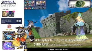 DFFOO [GL] Act 4 Chapter 6 Pt 1 SHINRYU: Kelger Carry Bronze Leonora