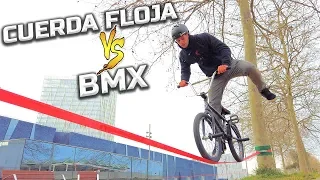 CUERDA FLOJA vs BMX | El reto más complicado de todos!