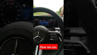 s500 top Speed 100-200kmh