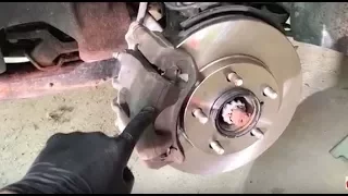 Replace Brake pads & Rotors on Toyota Camry/Corolla - FAST & EASY
