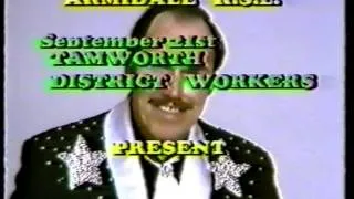 Slim Whitman Austrailian Concert TV Advert