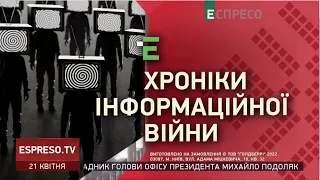 ХРОНІКИ ІНФОРМАЦІЙНОЇ ВІЙНИ | По той бік російської пропаганди