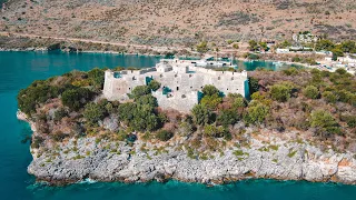 Albanian Riviera 2021 (Porto Palermo, Butrint, Sarande, Qeparo, Borsh, Lukove) 4K DRONE
