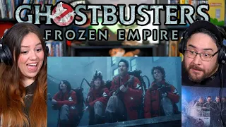 Ghostbusters FROZEN EMPIRE - Official Teaser Trailer Reaction | Ghostbusters Afterlife 2
