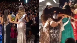 Paulina Vega y las Candidatas del Miss Universo 2015 Apoyaron a Ariadna Gutierrez por el ''ERROR''