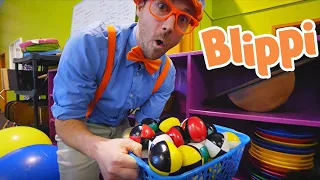 Blippi Plays and Learns Circus Tricks | Blippi Videos | Learning For Kids