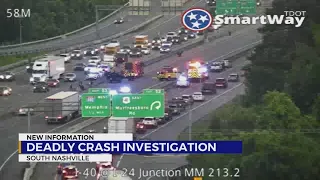 Motorcyclist killed in crash at I-24 exit