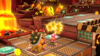 Super Mario Party Partner Party Gold Rush Mine Bowser Luigi Vs Daisy Rosalina