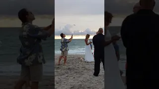 92. Свадьба на рассвете. Атлантический океан, Голливуд, Флорида.
